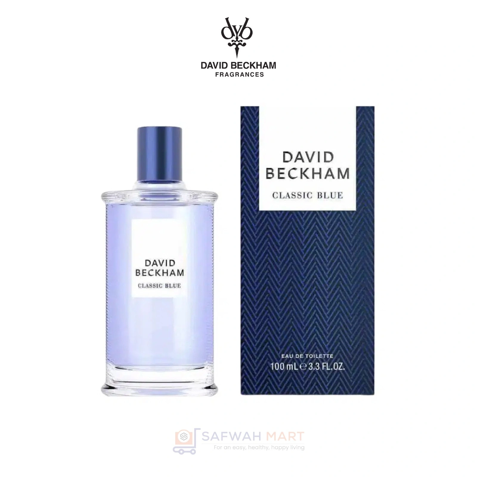 David Beckham Classic Blue Edt for Men 100 Ml