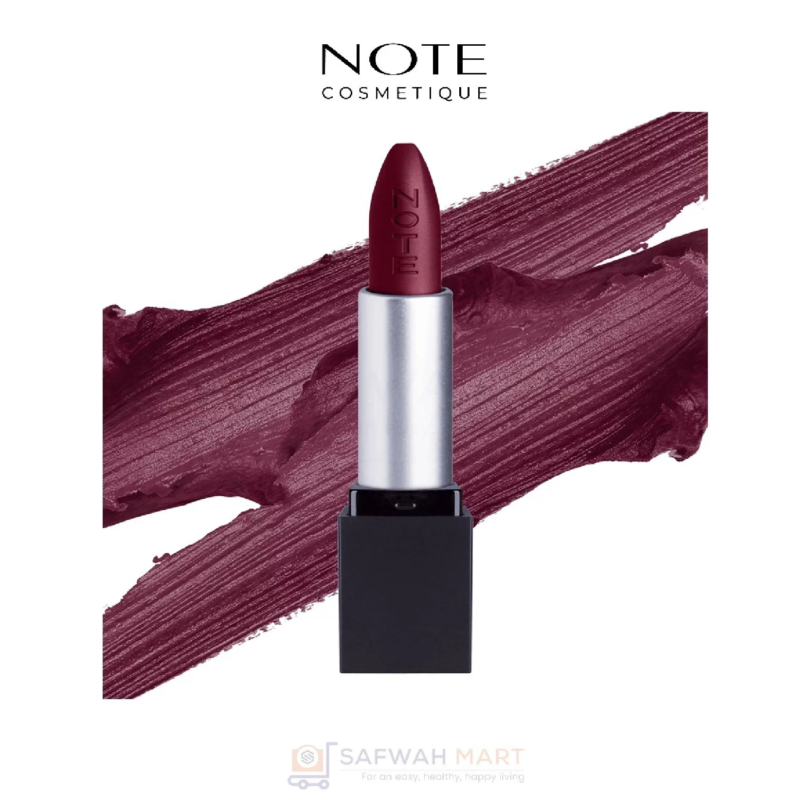 Note Mattever Lipstick 12 (Wine Tasting Red)