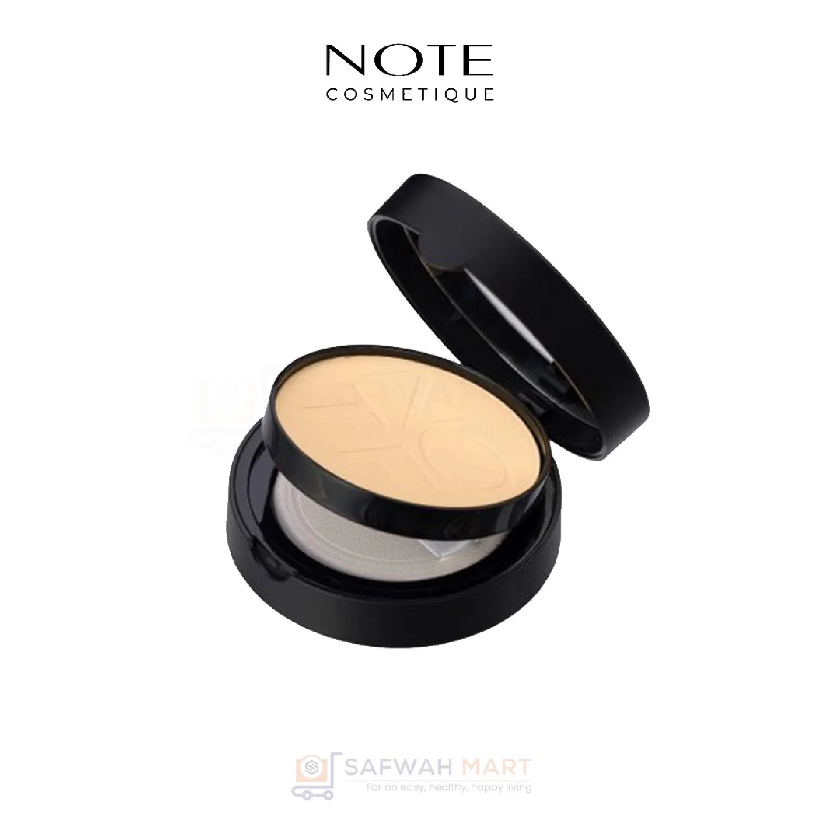 Note Luminous Silk Compact Powder 02 (Natural Beige)