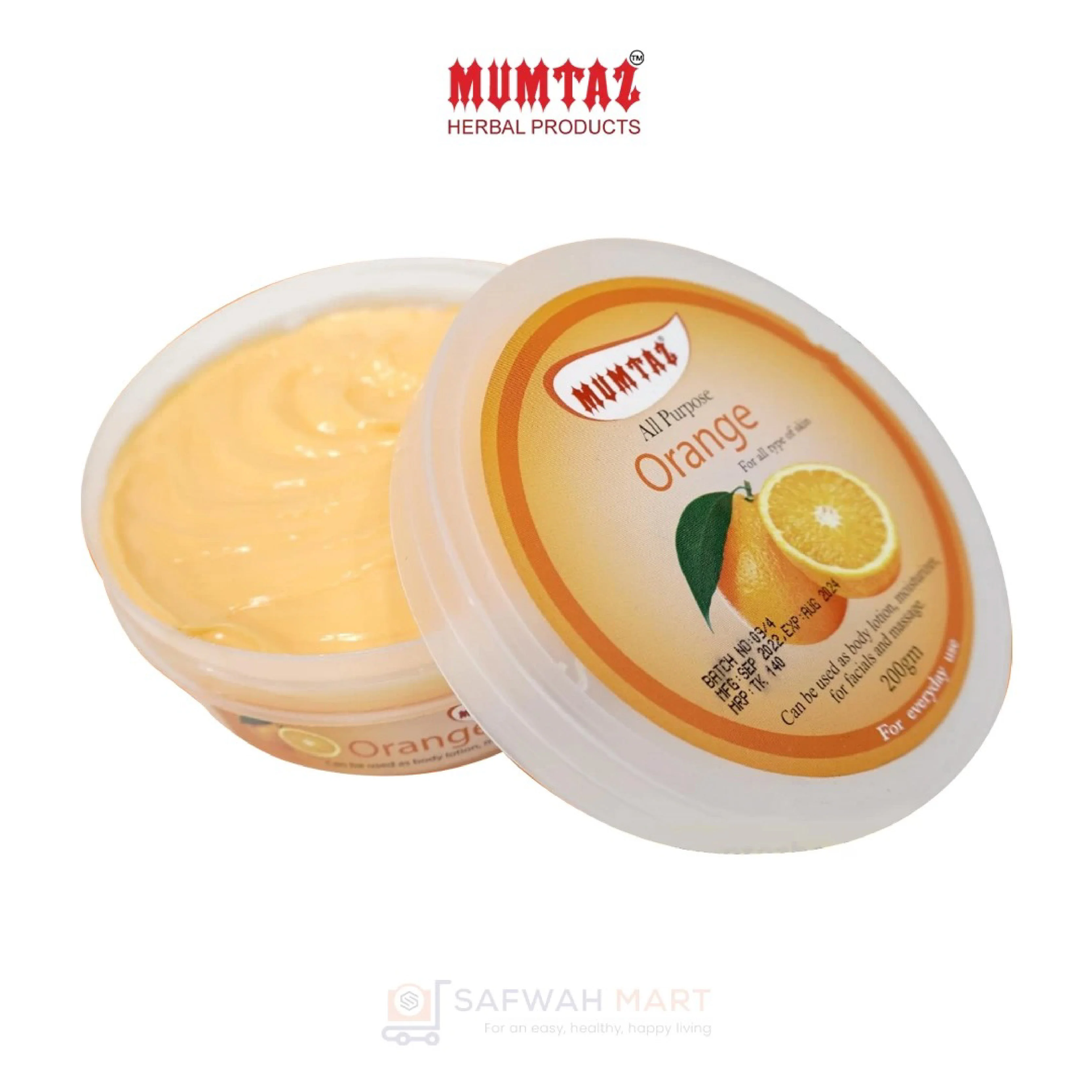 Mumtaz All-Purpose-Cream-(Orange)