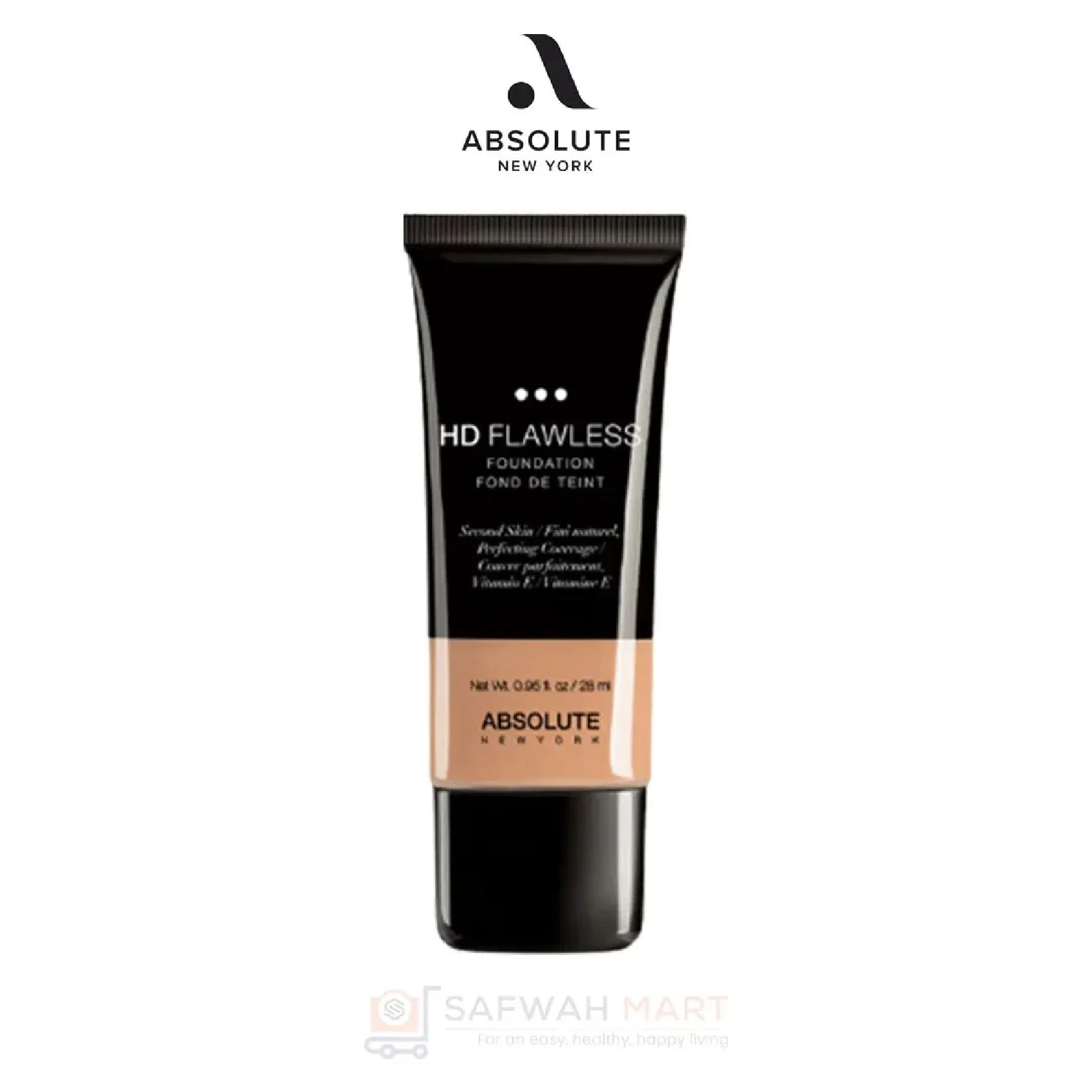 Absolute New York Hd Flawless Foundation - Beige