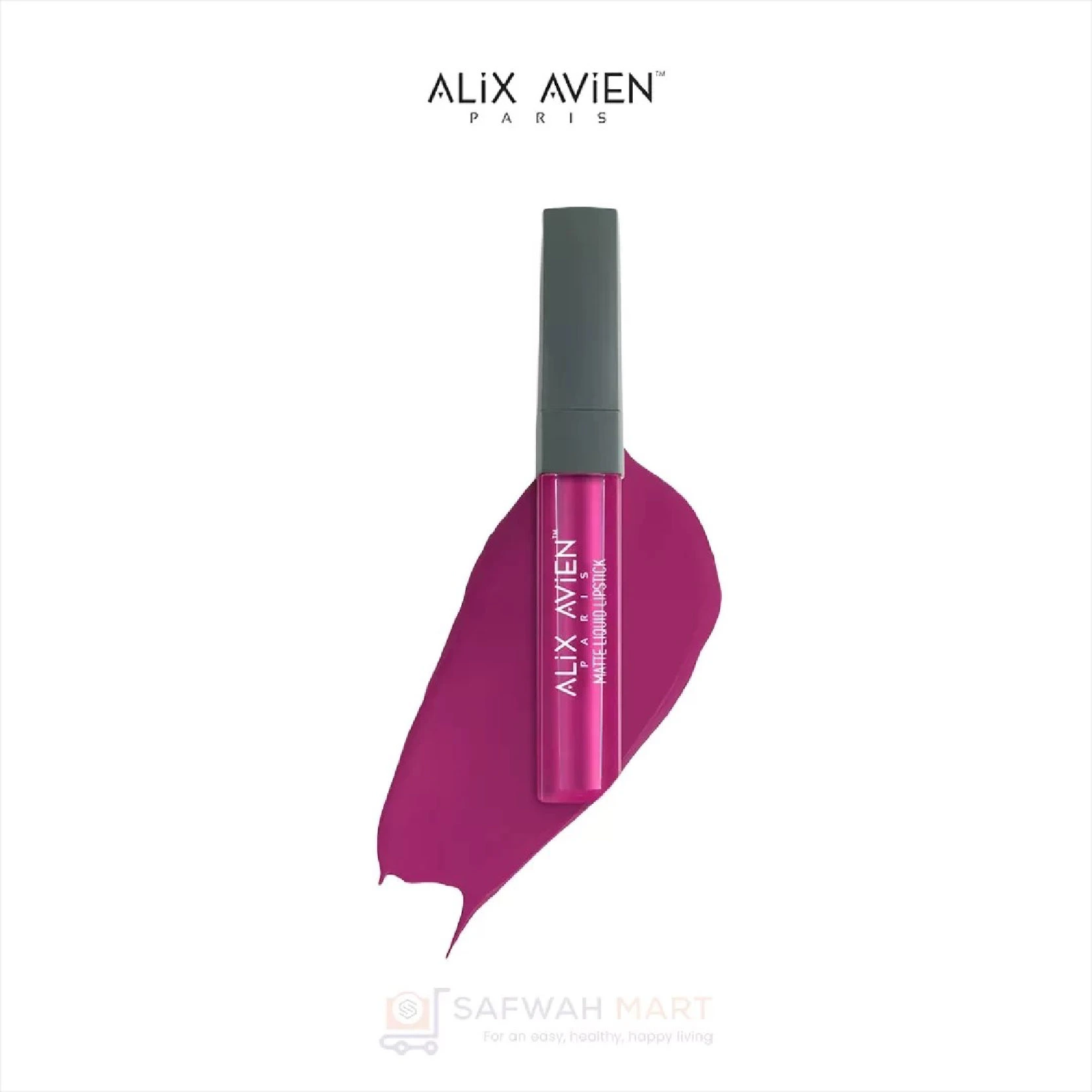 Alix Avien Matte Liquid Lipstick –516 (True Fuchsia)