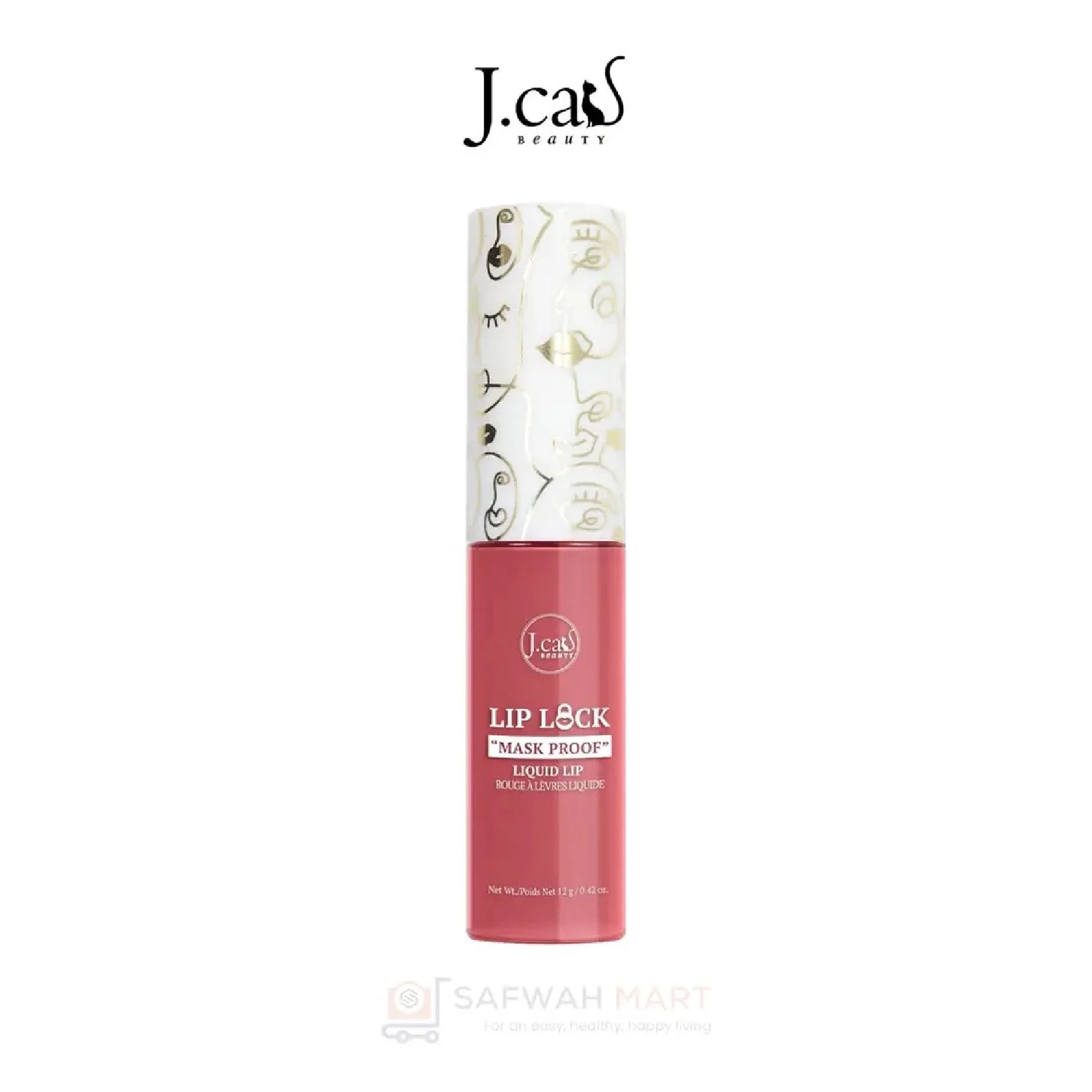 J.cat Lip Lock Mask-Proof Liquid Lip (Blessed 108)