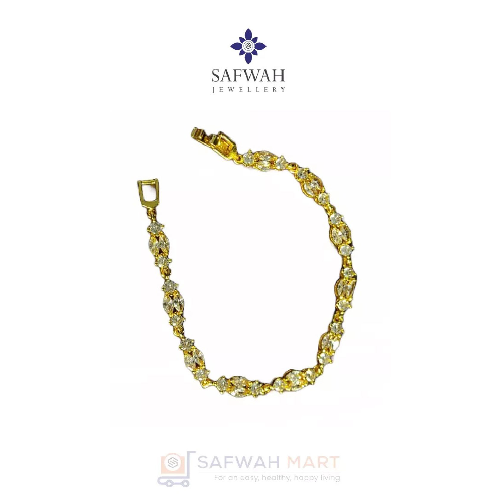 Bracelet (Golden Diamond Cut)