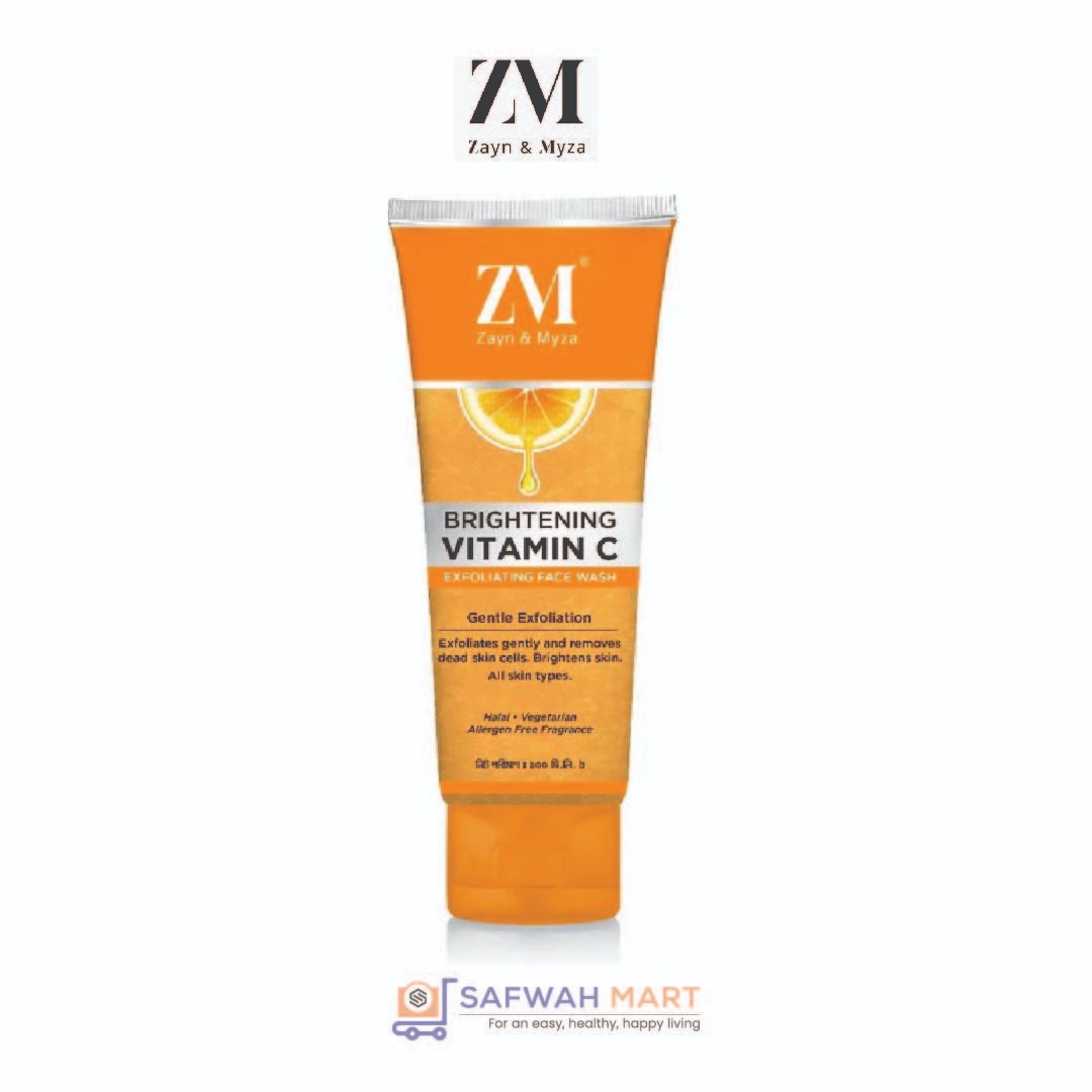 Zayn & Myza Brightening Vitamin C Exfoliating Face Wash